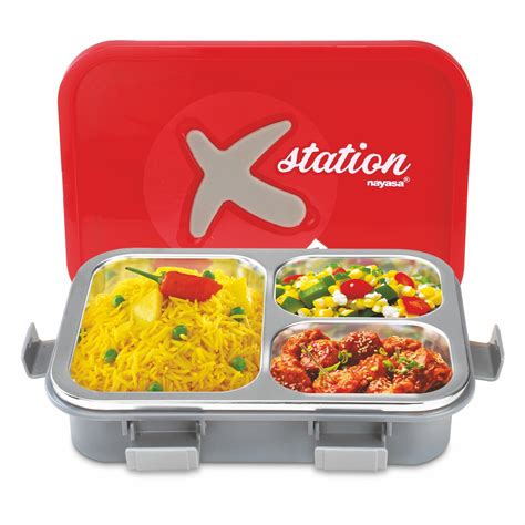 nayasa steel lunch box for school|nayasa lunch box.